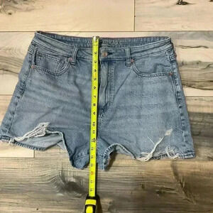 American Eagle outfitters Distressed Denim Shorts size 14